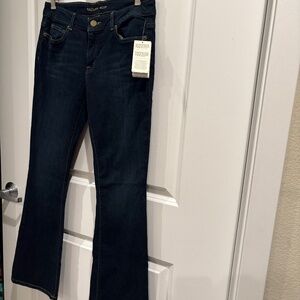 Michael Kors NWT Denim Boot Cur Low Rise Jeans Stretch/Comfort Size 6 PETITE